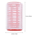 thumbnail image 2 of Weiweiguan 12 Pcs Rouleaux de Cheveux Auto-Adhérents, Boucleurs de Racines, 2 of 6