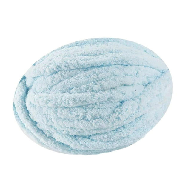 Thick Chunky Yarn Chunky Wool Yarn Super Bulky Giant Wool Yarn Filling Knit Yarn Blue