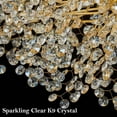 thumbnail image 6 of Modern Tree Branch Chandeliers Crystal Gold Chandelier, Brass Flush Mount Ceiling Chandeliers For Dining Room Living Room, Foyer, Entryway, Bedroom, Bathroom, 6 of 6