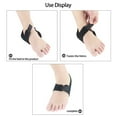 thumbnail image 4 of SUODUI Foot Masks Heel Cushions Protectors Plantar Fasciitis Heel Pads Heel Cushion Inserts Heel Cups Adjustable Breathable Heel Support For Cracked Dry Heels Heel Pain, 4 of 8