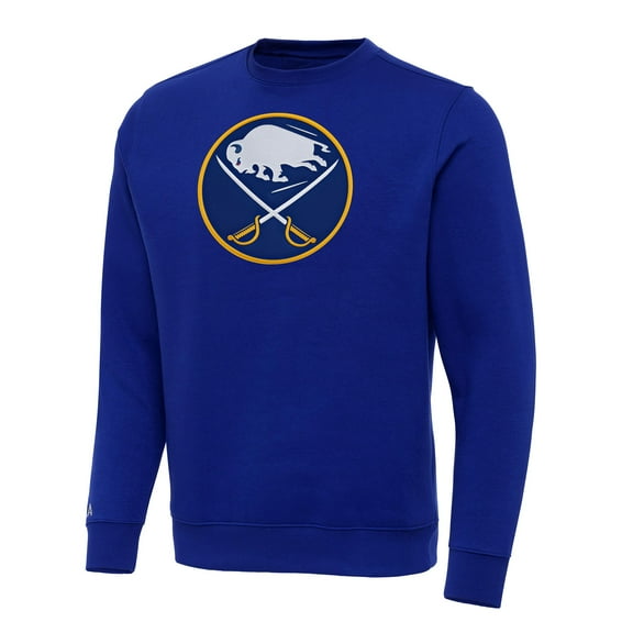 Men's Antigua Royal Buffalo Sabres Big & Tall Victory Pullover Sweatshirt