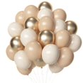 thumbnail image 1 of Balloon Aiwolf Blush Látex Neutro Dorado Beige 30 cm 50 unidades, 1 of 7