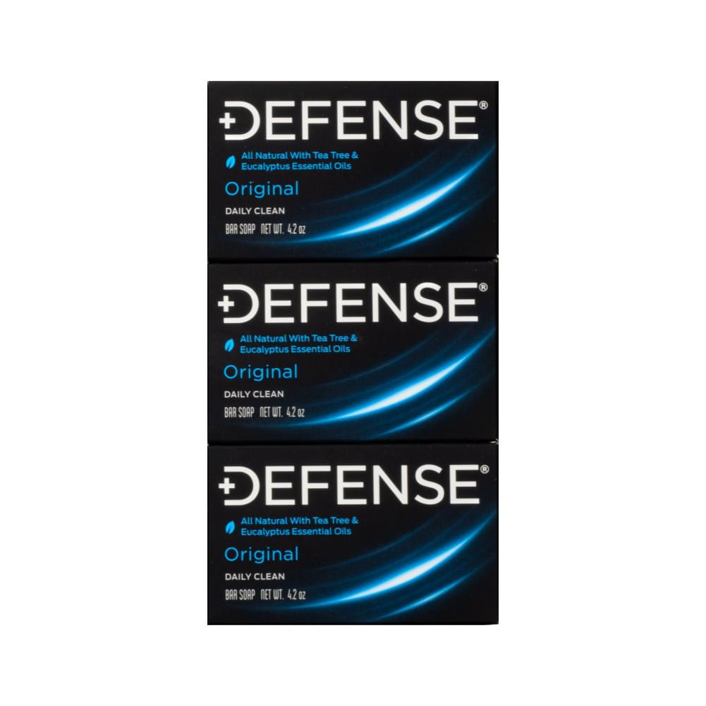 Defense Soap 3Pack 4 oz. Soap Body Bar