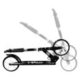 thumbnail image 2 of HALO Rise Above Supreme Big Wheel Scooter - Black and White - Designed for Unisex Riders up to 220 lbs, 2 of 7