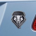thumbnail image 2 of FANMATS 22134 New Mexico Lobos 3D chrome Metal Auto Emblem, 2 of 4