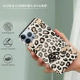 thumbnail image 2 of COMIO  for iPhone 14 Case,iPhone 14 Pro Case with Screen Protector, with Fashion Leopard Patterns for Girls Women,Shockproof Slim Fit Cover Protective Phone Case 6.1", 2 of 4