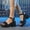 Black, variant on Aueoeo Women Strappy Heel Sandals Round Open Toe Chunky Block High Heeled Sandals Buckle Ankle Strap Party Wedding Dress Shoes