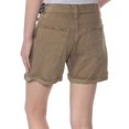 thumbnail image 4 of LUCKY BRAND Womens Green Ripped Cotton Denim Boyfriend Short 0, 4 of 4