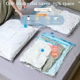 thumbnail image 4 of Space Saving Compressed Vacuum Storage Bags for Clothes and Bedding 12 Pack, 4 of 9