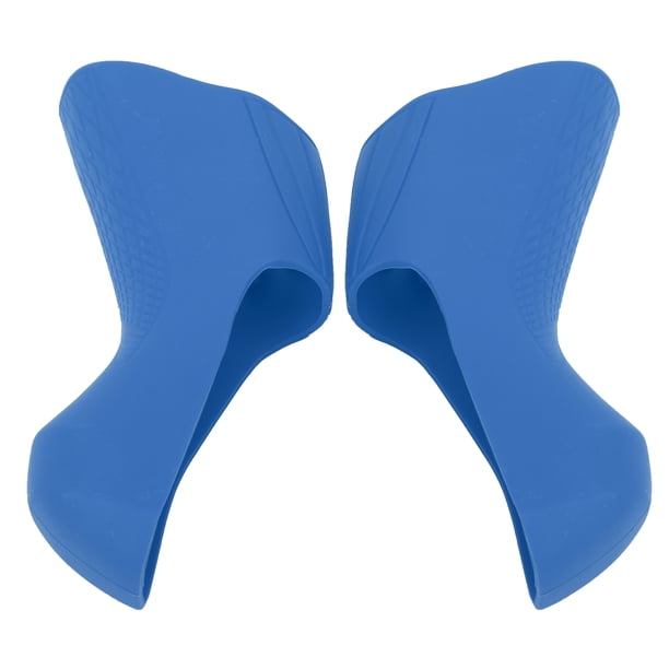 Cubierta de cambio de bicicleta, 3 colores Cambiadores de bicicleta de carretera Cubierta de silicona Cubierta de palanca de freno de cambio de bicicleta Accesorio de ciclismo para R7000 R8000(12 Ecomeon no