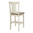thumbnail image 4 of OSP Home Furnishings Berkley 5pc Set- Table Chairs in Antique White with Wood Stain Finish, 4 of 7
