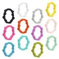 thumbnail image 4 of 12pcs Heart Shape Silicone Rings Breathable Sports Rings Silicone Wedding Ring, 4 of 8