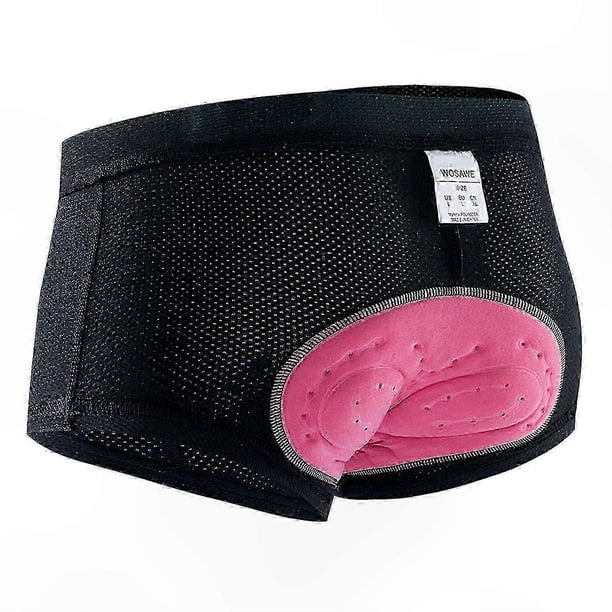 Women's Cycling Underwear with 3D Gel Padding - Mesh Breathable MTB Bike Shorts for Comfort and Support