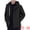 Black, variant on Men's Winter Thicken Quilted Hooded Full-Zip Jacket with Pockets M Green
