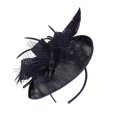 thumbnail image 2 of Here's a refined product description for your **Flower Veil Headband**:\n\n \n\n**1pc Flower Veil Headband – Lightweight Women's Hair Accessory for, 2 of 3