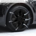 thumbnail image 3 of 19 Inch Hub  Fit For  Model Y 2020-2023, 4PCS Replacement Hub  Protector Cover For Car Decoration Modifications, Wheel Cover Kit Exterior Accessories For, 3 of 8