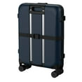 thumbnail image 4 of Rollink Flex 360 21-Inch International Carry-On Fully Collapsible Hardshell Suitcase with 4-Spinner Wheels, TSA-Lock, and Telescopic Extendable Handle (Atlantic Blue), 4 of 7