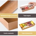 thumbnail image 4 of Paquete de 50 Cajas Para Postres, Cajas de Papel para Postres y Embutidos con Tapas Transparentes, Cajas para Galletas y Alimentos, Resistentes para Presentación de Comida, 4 of 4