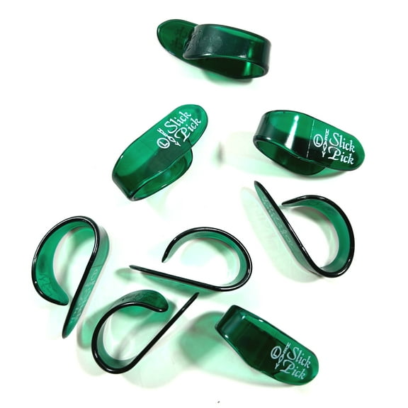 Fred Kelly Thumb Picks Slick Pick Polycarbonite Large Size 1.22mm 8 Picks