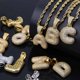 thumbnail image 1 of A-Z personalizado con 26 letras, colgante con nombre, circonita cúbica de Color dorado, collares de Hip Hop, regalo de joyería, envío directo, 1 of 3