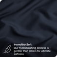 thumbnail image 3 of Bare Home Body Pillowcase - Zipper Closure - Ultra Soft - Double Brushed - Midnight Blue, 3 of 7