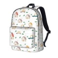 thumbnail image 2 of Goofa Cartoon House Printed Backpack,Laptop Backpack,Durable Anti-Theft Travel Work Backpack,Water-resistant Backpack, 2 of 9