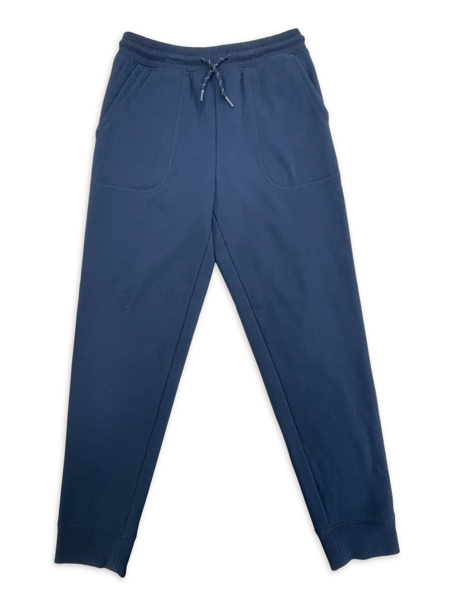Athletic Works Boys Sherpa Lined Jogger, Sizes 4-18 \u0026 Husky, Boy's, Size: 8 (Medium), Blue