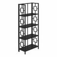 thumbnail image 2 of Monarch Specialties Bookshelf, Bookcase, Etagere, 4 Tier, 62"H, Office, Bedroom, Brown Laminate, 2 of 11