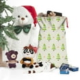 thumbnail image 5 of Christmas Sack – 28" X 20" Canvas Gift Bag with Drawstring, Full Print Polyester Santa Sack, Durable Reusable Xmas Gift Bag for Holiday, Party & Storage, 5 of 5