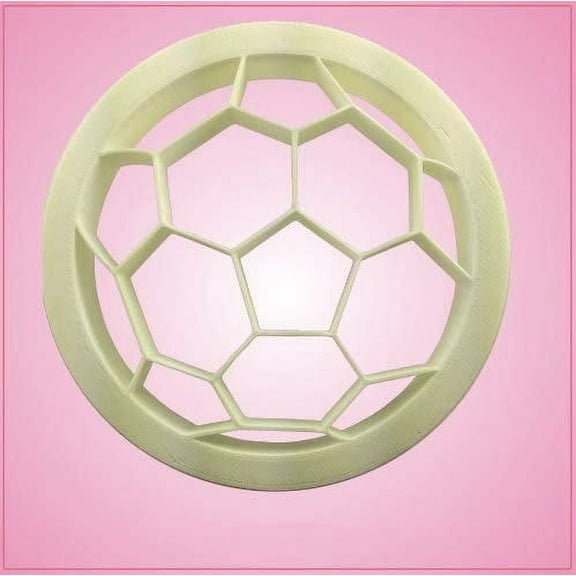 Detailed Soccer Cookie Cutter