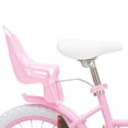 thumbnail image 3 of ACEGER 18 Inch Girls Bike with Basket, Training Wheels, and Doll Seat, Princess Style for Ages 9-12, Pink and White, 3 of 14