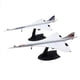 thumbnail image 3 of 2X 1/200 Concorde Avión de Pasajeros Supersónico Aire Francés Vías Aéreas Modelo para Colección Exhibición Estática, 3 of 10