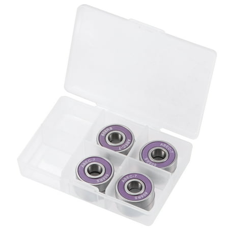 

Uxcell 608-2RS Ball Bearings ABEC-7 Purple for Skateboard Inline Roller Skates 8 Pack