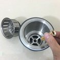 thumbnail image 6 of Sink Basket Strainer Plug Extended Bolts Screws Kitchen Screw Connector Wash Basin Strainer Plug Accessories, 6 of 8