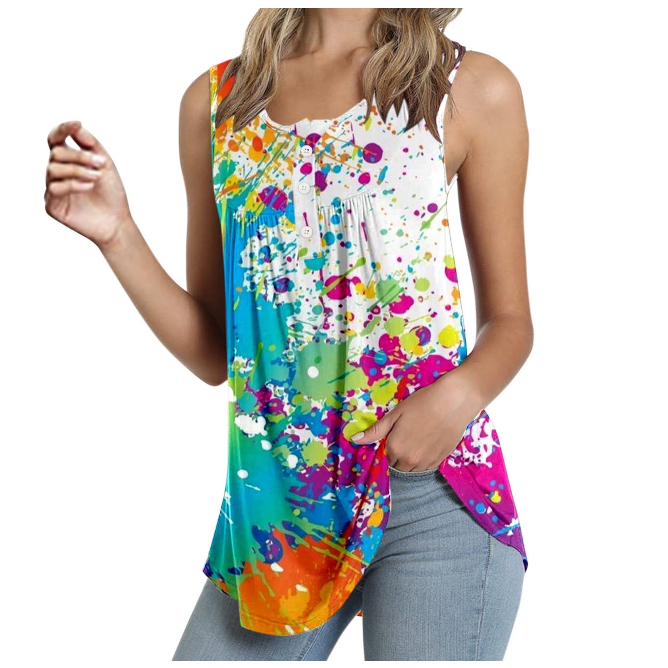 Women's Tunic Tank Tops For Leggings 