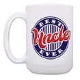 thumbnail image 2 of ThisWear New Uncle Gifts Best Uncle Ever Uncle Mug Set Uncle Announcement Gifts New Uncle Mug 2 Pack 15oz Coffee Mugs, 2 of 4