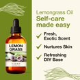 Kukka Lemongrass Essential Oil for Diffuser 100 Natural Essential