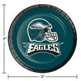 thumbnail image 4 of Philadelphia Eagles Game Day Party Supplies Kit for 8 Guests, 4 of 14