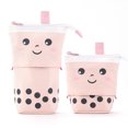 thumbnail image 1 of Cute Pencil Case Standing Pen Holder Telescopic Makeup Pouch Pop Up Cosmetics Bag, 1 of 5