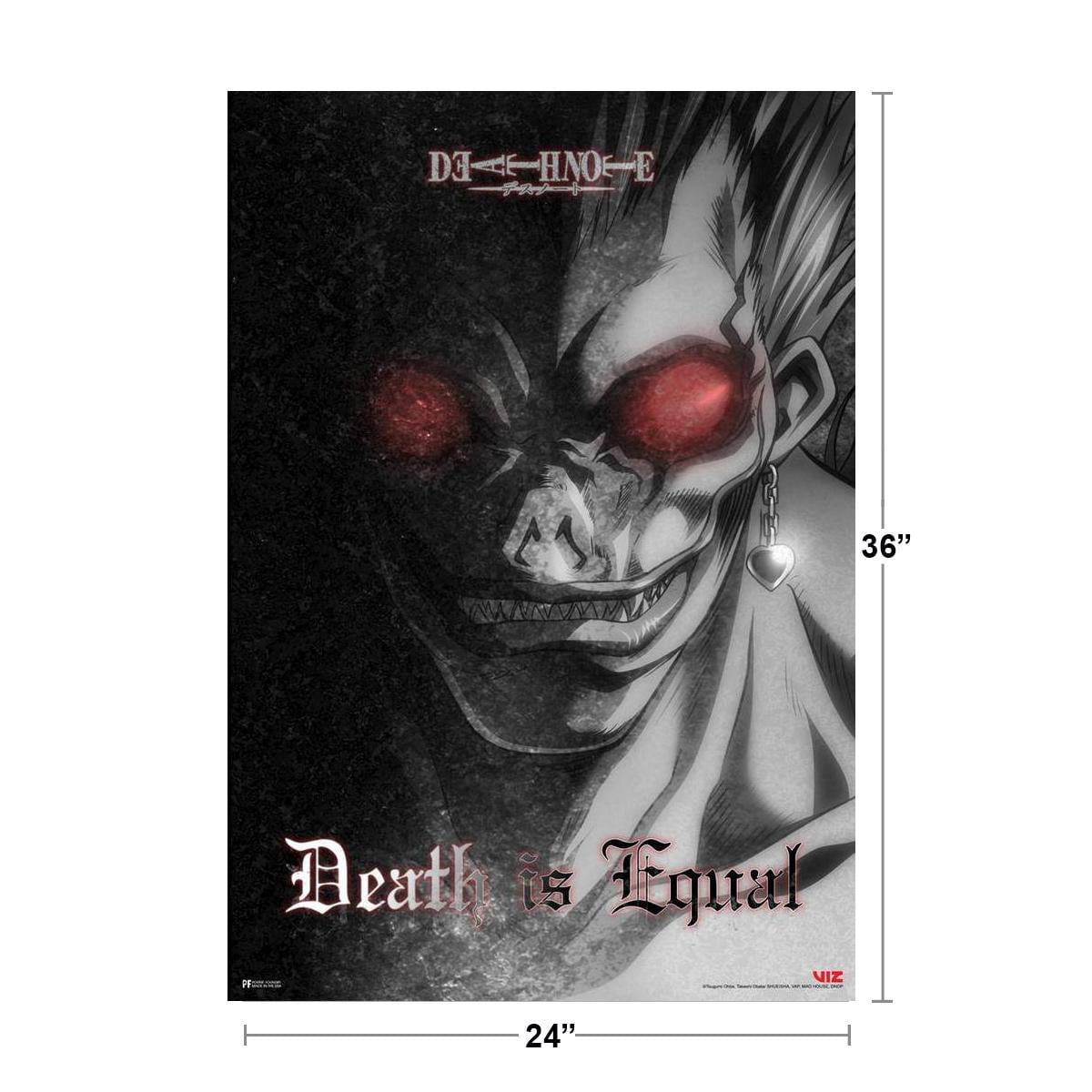 Death Note Light Yagami Anime Merch Cool Wall Decor Art Print Poster 16x24