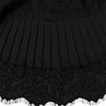 thumbnail image 5 of WRKEKC Flowy Skirts for Women Ballet Core Layered Ruffle Hem Mini Skirt with Sheer Mesh and Tiered Design, 5 of 5