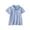9# Sky Blue, variant on Boys' School Uniform Short Sleeve Polo Shirt, Button Closure, Comfortable & Soft Pique Fabric 1-15Y, White, 90