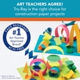 thumbnail image 4 of FZC-papier de Construction, 9"X12 Pouces, Brun Chaud, 50 Feuilles, 4 of 4