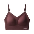 thumbnail image 2 of Antinious Womens Solid Wireless Breathable Gentle Support Comfortable Everyday Bra, 2 of 5