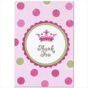 New Little Princess Thank You Notes w/ Env. (8ct)