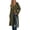 Army Green, variant on Women Long Cardigan Bell Sleeve Sweater Dress Early Fall Fashion, V Neck Button Down Coats, Fit and Flare, Duster Sweater, Acrylic Cotton Blend