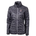 thumbnail image 2 of Women's Cutter & Buck Black Mississippi State Bulldogs Camouflage Vault Rainier PrimaLoft Eco Insulated Full-Zip Puffer, 2 of 3