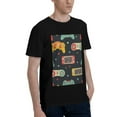 thumbnail image 2 of Bingfone Retro Video Game Men'S Loose Fit Short-Sleeve Pocket T-Shirt, 2 of 7