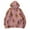 Pink, variant on Taqqpue Women Fleece Hoodies Casual Bear Printed Hooded Sweatshirt Long Sleeve Shirts Fall Winter Keep Warm Oversize Pullover Tops with Pocket for Women