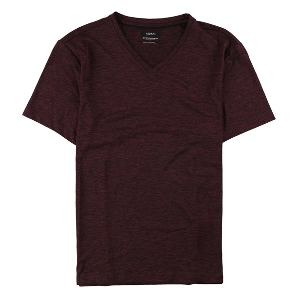 Alfani Playera básica de rendimiento para hombre, roja, mediana